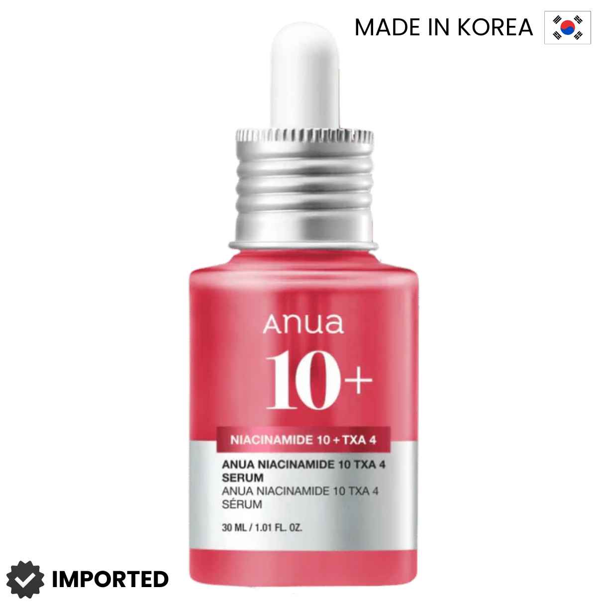 Anua Niacinamide 10% + TXA 4% Dark spot Correcting Serum 30 mL