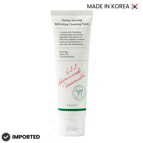 Axis Y Sunday morning Refreshing Cleansing Foam 120 ml