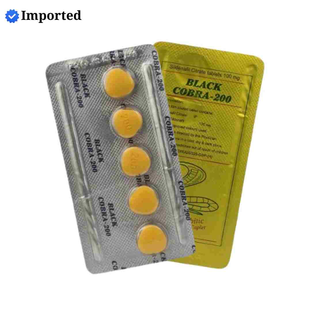 Black Cobra 200 Tablets