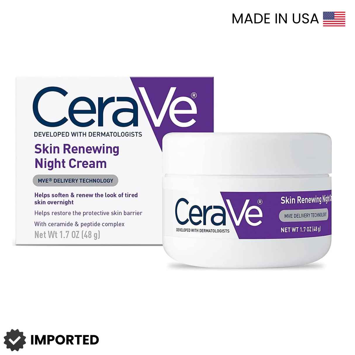 Cerave Skin renewing Night Cream 48 grams