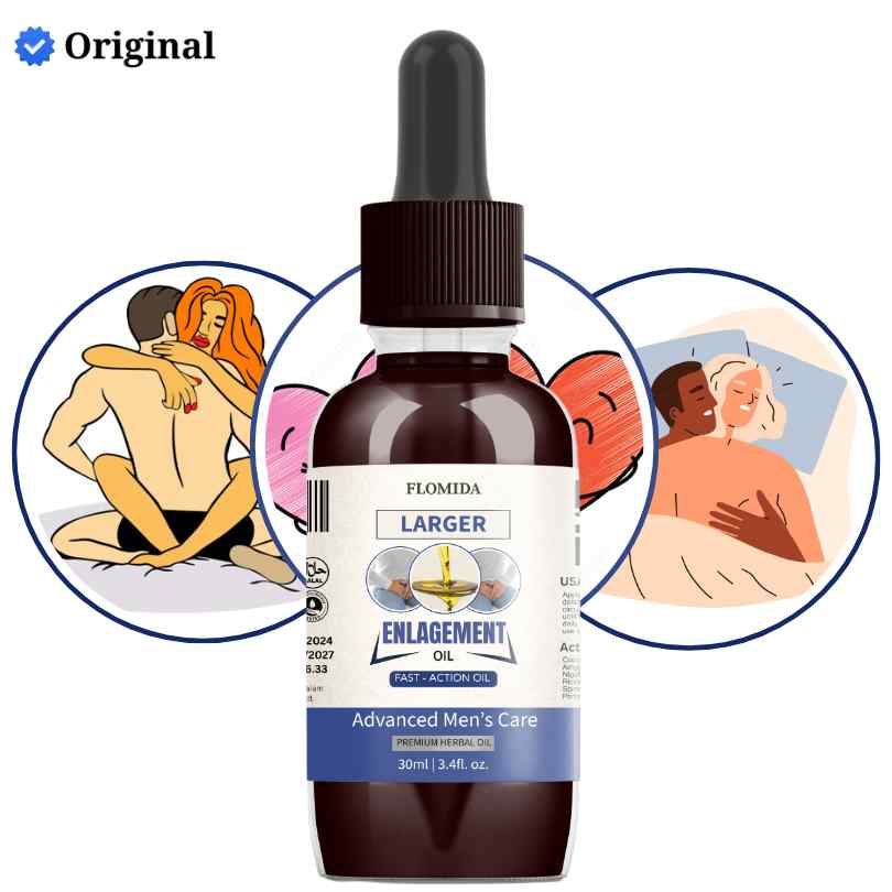 Flomida Larger Enlargement Oil ( Made in Germany )