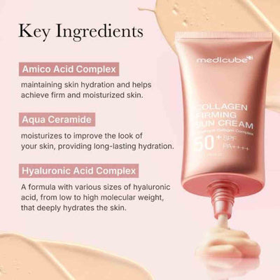 Medicube Collagen Firming Sun Cream SPF 50+ PA++++ (50ml)